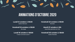 Programme d'animation - Résidence les Lices à Rennes